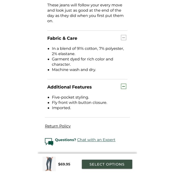 Carbon Grey “True Shape” Jeans • 12 Tall  { L.L. Bean } - Picture 9 of 11